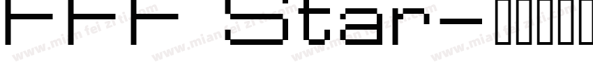 FFF Star字体转换
